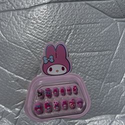 My Melody Press On Nails 