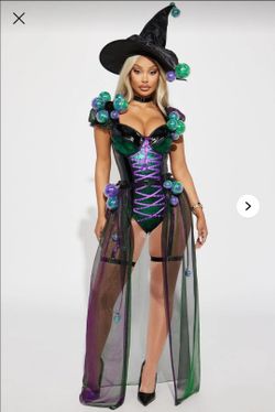 Bad Poison  Witch  Costume
