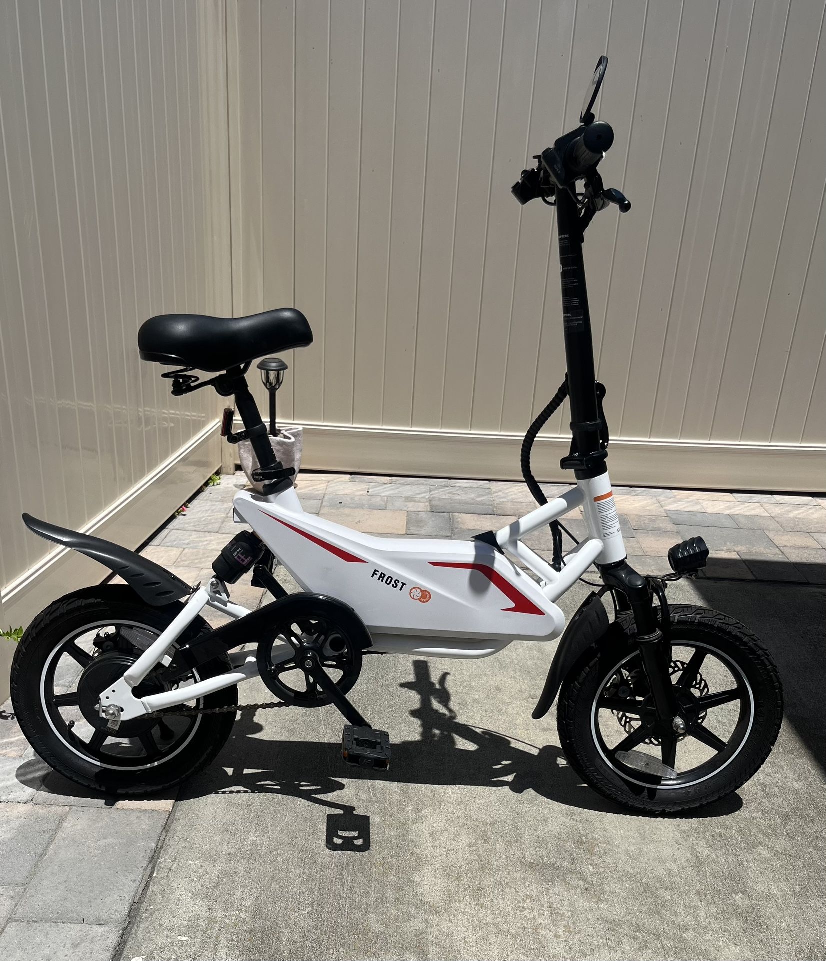 Frost Folding Electric Bike (Read Description)