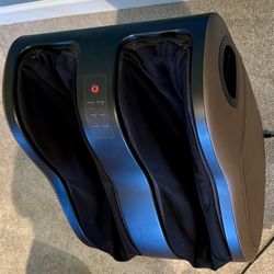 Brookstone TheraSqueeze II Plus foot and calf massager.