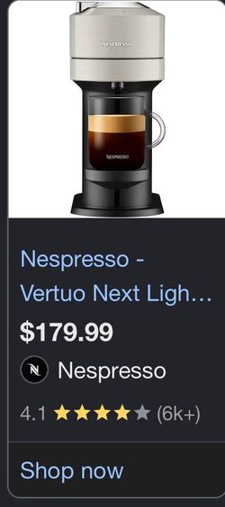 Nespresso Vertuo Next Coffee and Espresso Machine