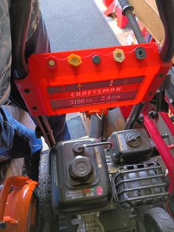Pressure cleaner with extended hose and one everything you need