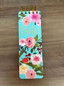 Floral notepad