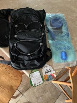 Backpack W/Hydration Pack, New, Save $