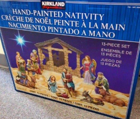 Beautiful Nativity Set From Costco