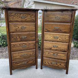 Solid Oak Wood Dresser Chest of Drawers Furniture 