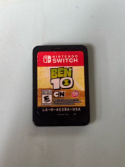 Ben 10 Nintendo Switch Game