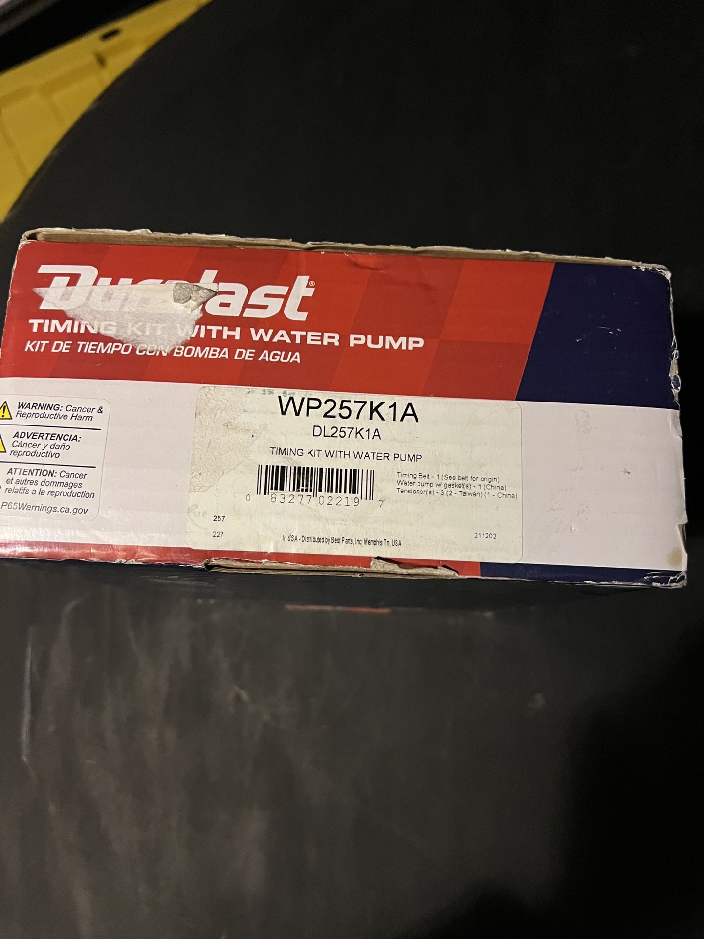 Timing Belt Kit With Water Pump for Sale in Phoenix, AZ - OfferUp