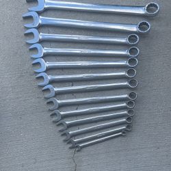 13- Snap On 12 Point Combination Wrenches .Sae