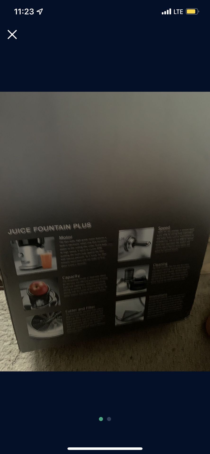 Breville juicer fountain plus