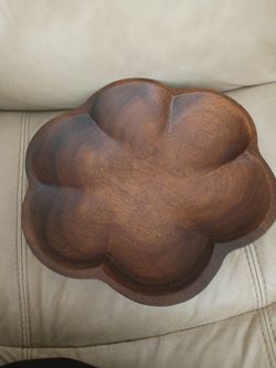 Handmade wood bowl handmade