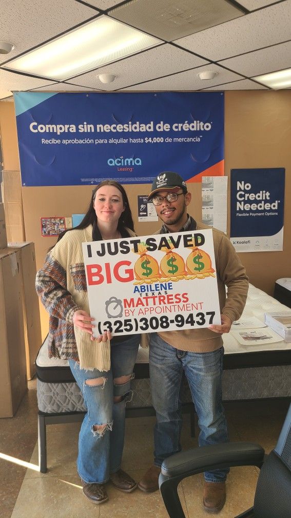 Sleep 😴 on your new mattress TONIGHT. In Stock