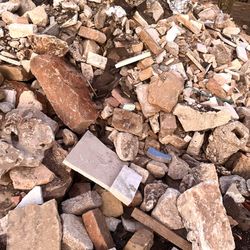 Hand pick any stone, boulder or brick