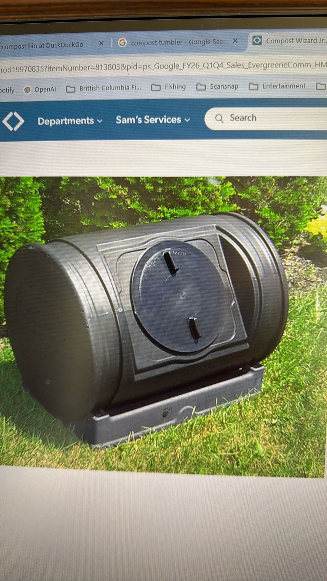 Compost Bin/Tumbler