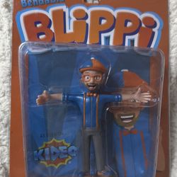 Rare Bendable Blippi Doll