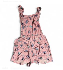Butterfly girls romper 