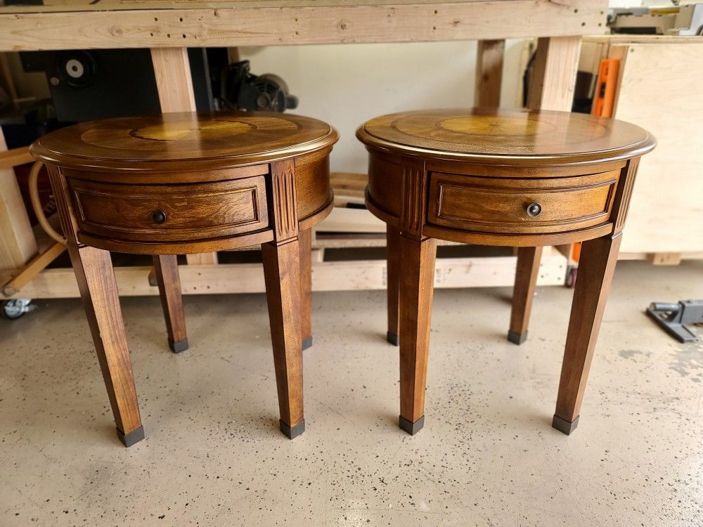 Beautiful Matching Wood Tables