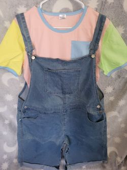 Custome Shortals with Pastel Onesie