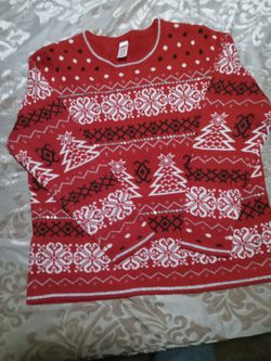 Christmas weather size extra large