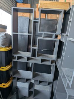 Gray Bookcase
