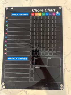Chore accountability for kids