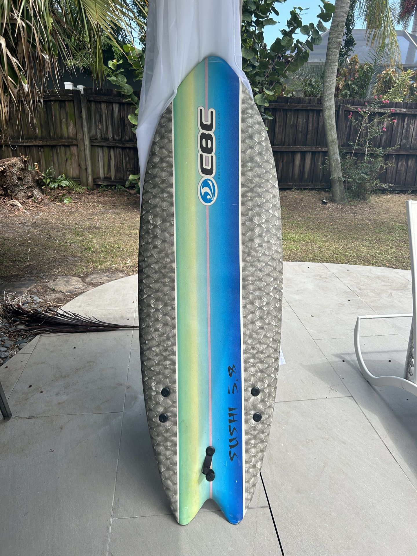 CBC Sushi 5’8 Foamie Surf Board