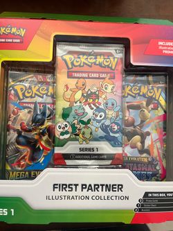 pokémon first partner illustration collection series 1