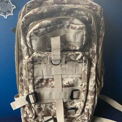 Desert Camo Tactical Backpack