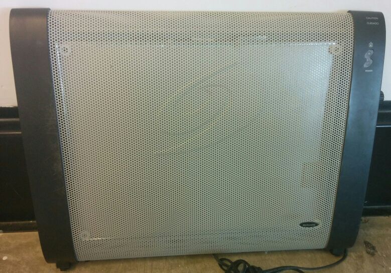 BIONAIRE BH3699 FLAT PANEL CONVECTION HEATER 1500 WATTS ADJUSTABLE TEMPERATURE