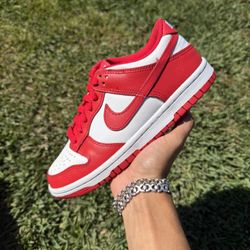 Nike Dunk Low GS “White University Red” Size 4Y/5.5W