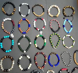 Looking to Wholesale Custom Bead Bracelets 10 for $110