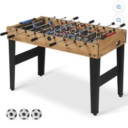 Foosball Table Naipo Size: 48” Foosball table Color Brand New In Box Retail $600