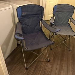 4 Used Folding Chairs 