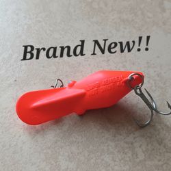 New HOT SHOT LUHR JENSEN 40 Fluorescent Crankbait Fishing Lure 