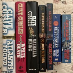 Clive Cussler Books (7)