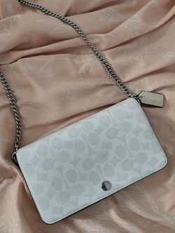 White Coach Crossbody Purse