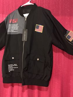 NASA bomber jacket Large