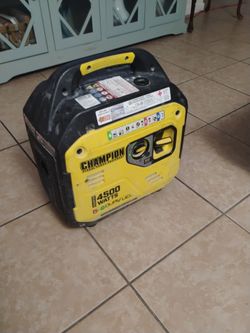 Generator 4500 Gas duel fuel