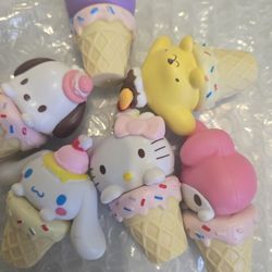 Sanrio Ice Cream Figurines