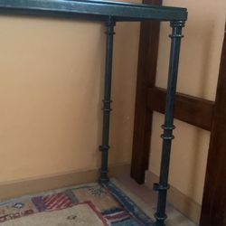 Glass Table..sofa, Entry, Or Use As Desk, Furniture 