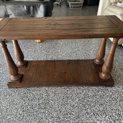 Wood Side Table