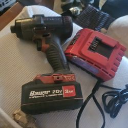 Bauer Impact W 3ah Battery and Charger