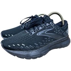 Brooks Glycerin 20 Womens Shoes Sz 9 D Running Athletic Black Ebony Sneakers
