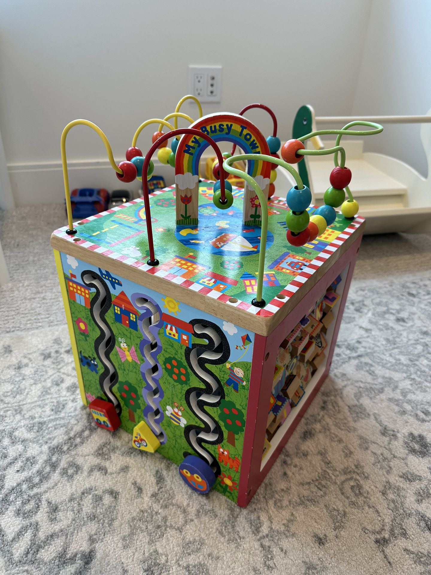 My Busy Town Kids Activity Cube 