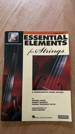 Essential Elements for Strings - Violin Book 1