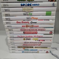 Nintendo Wii Games