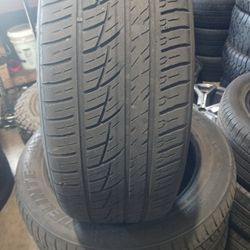 🔥 DELINTE 245/55/19 Used Tire Set – 70% Tread, Installed, Only $230 OTD 🔥