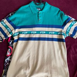 Ftp Polo Shirt Large 