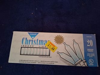 J Hofert Co Christmas Indoor Clear Lights