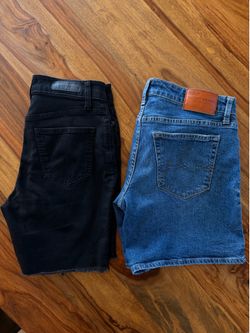 🍀 🩳 Women’s Like-New Lucky Brand & DKNY Size 6 Jeans Shorts